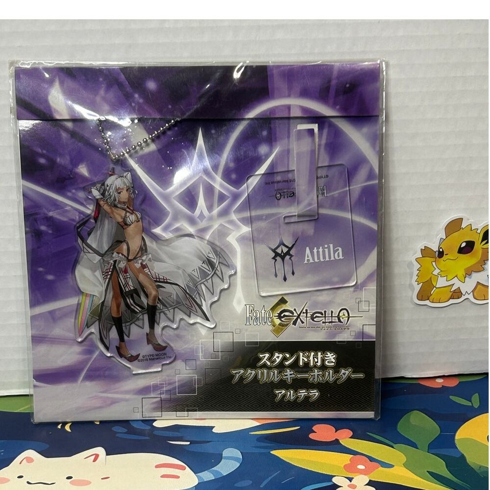 Acrylic Keychain Stand Attila (Altera) Fate / Extella
